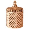 Rose Gold Geo Jar