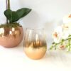 Rose Gold Riley Stemless